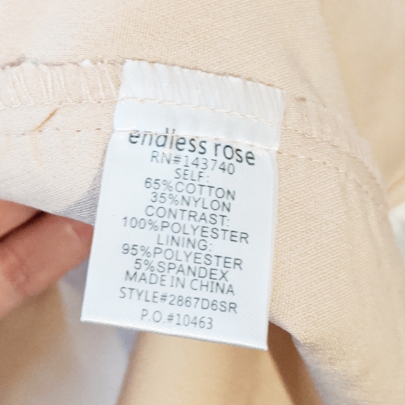 Revolve Endless Rose White Lace Wrap Mini Dress - Picture 6 of 6